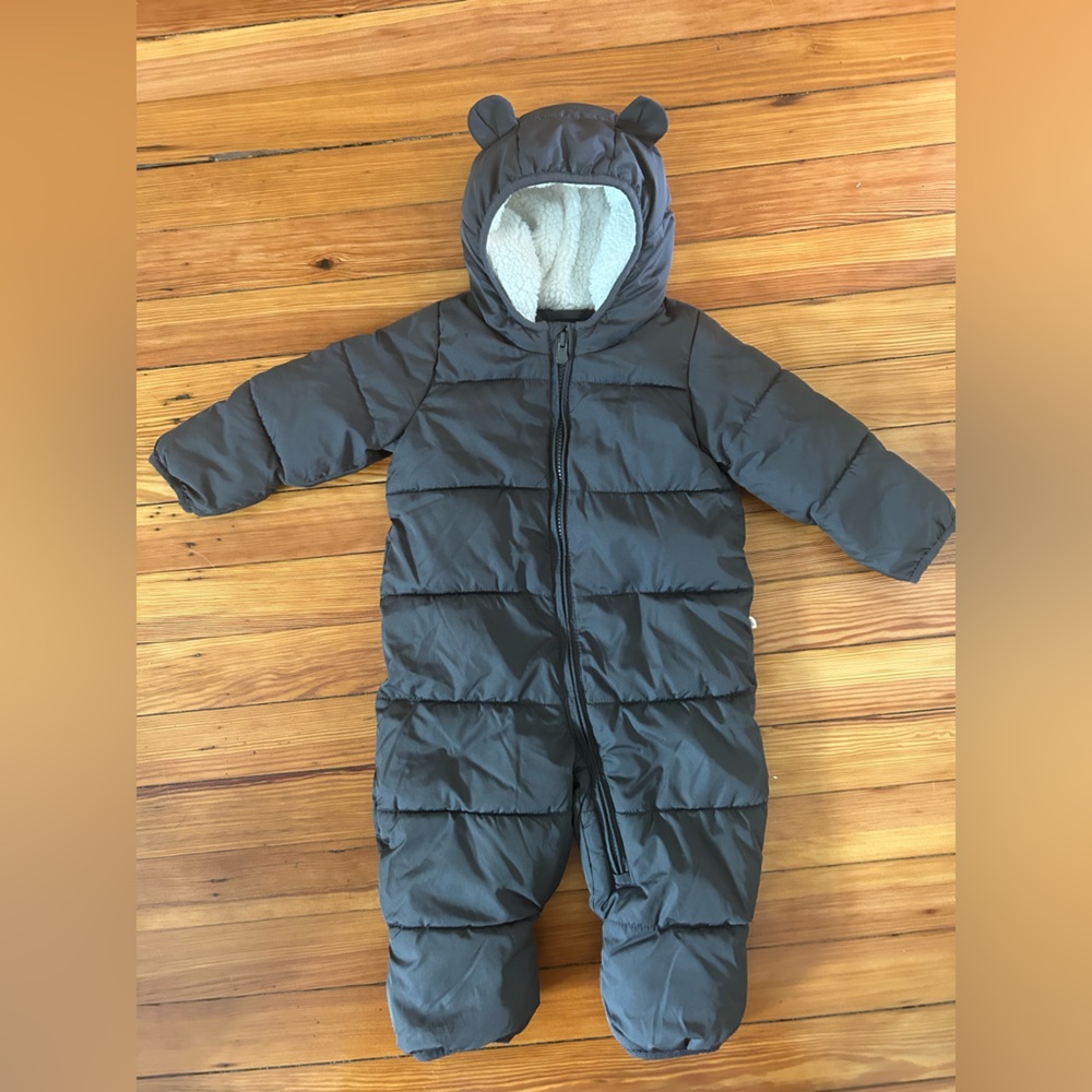 babyGAP Baby Bunting- Charcoal